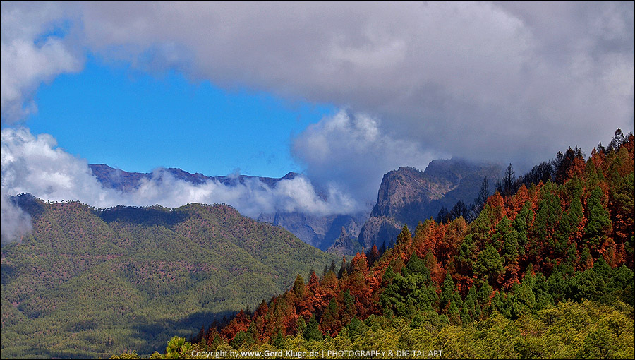 La Palma :: Tag 17 | Llano del Jable mit Blick auf die Caldera de Taburiente
