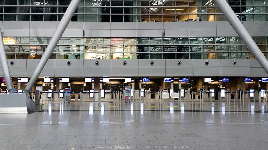 Flughafen Düsseldorf - Gepäckaufgabe | Fuerteventura • Dezember/Januar 2021